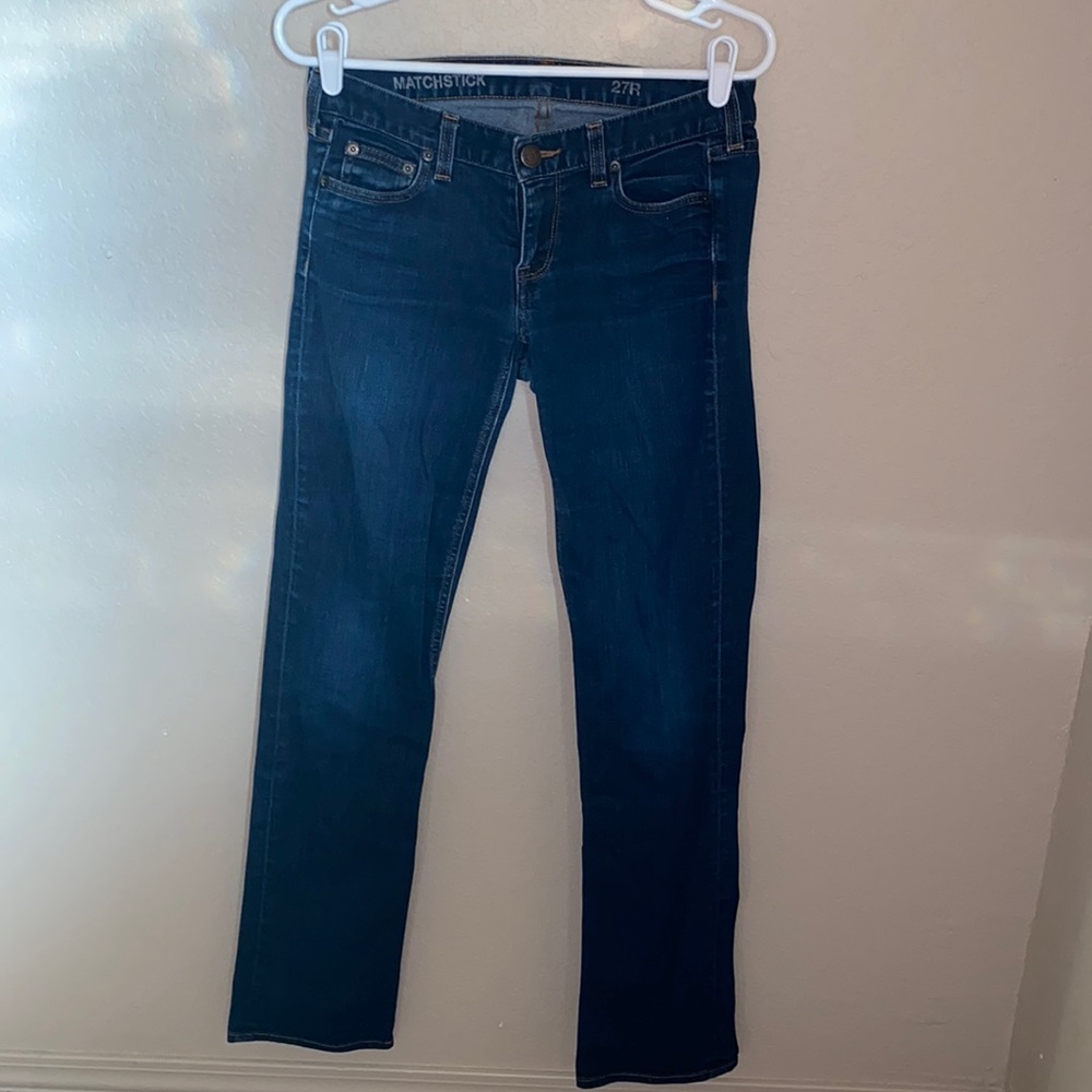 J. crew Matchstick jeans
